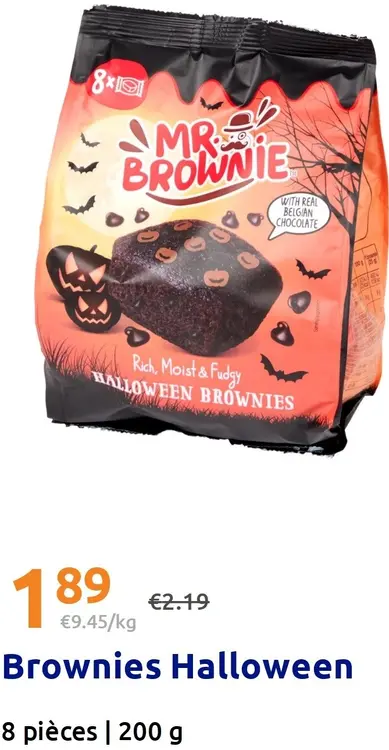 Offre: Mr. Brownie Brownies Halloween