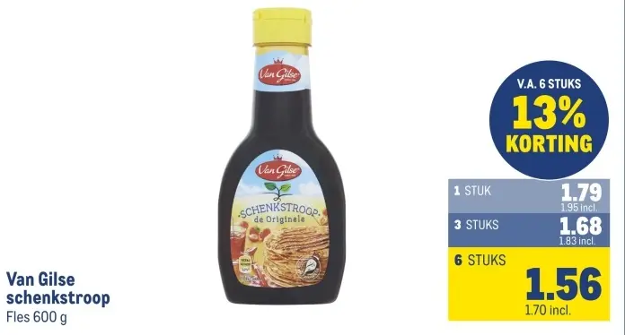 Aanbieding: schenkstroop