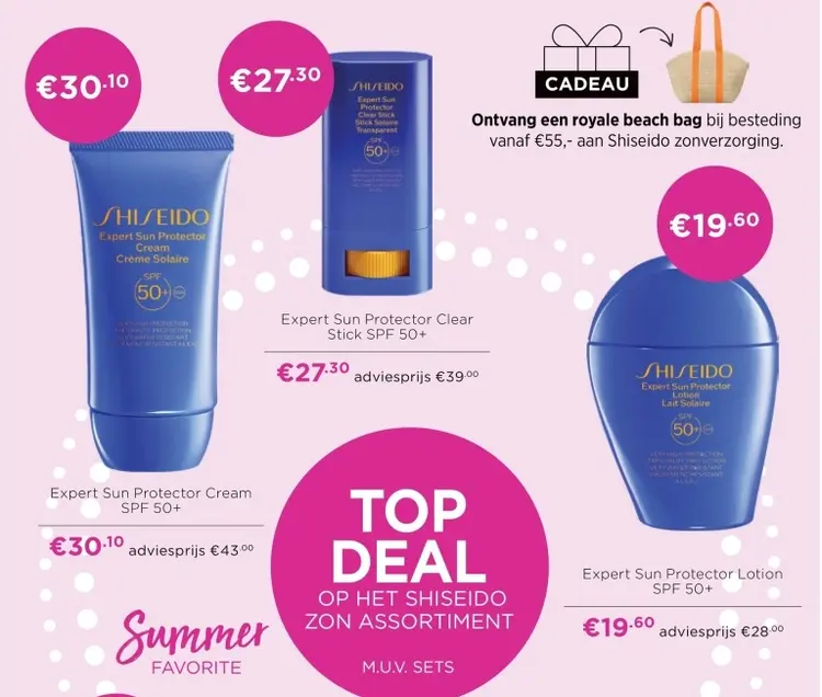 Aanbieding: Shiseido