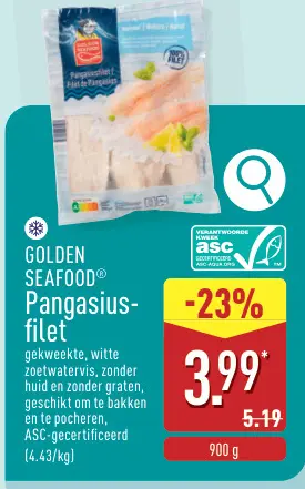 Promotie: Pangasiusfilet