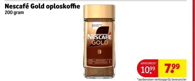 Aanbieding: Oploskoffie