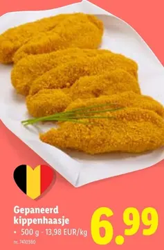 Aanbieding: Gepaneerd kippenhaasje