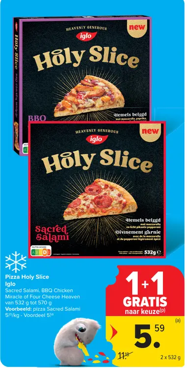 Promotie: Pizza Holy Slice