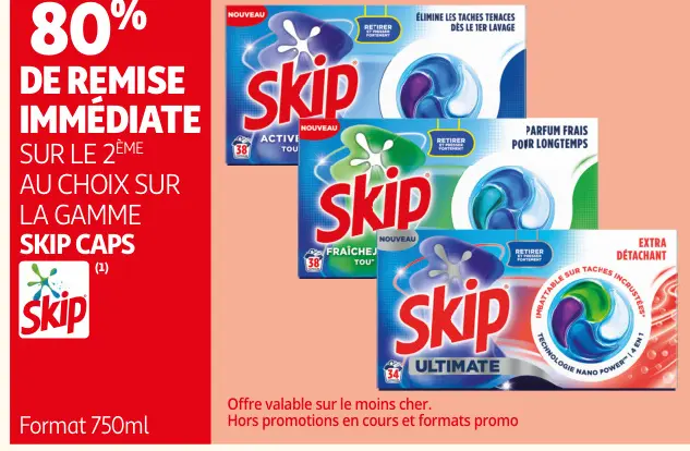 Offre: La gamme Skips caps