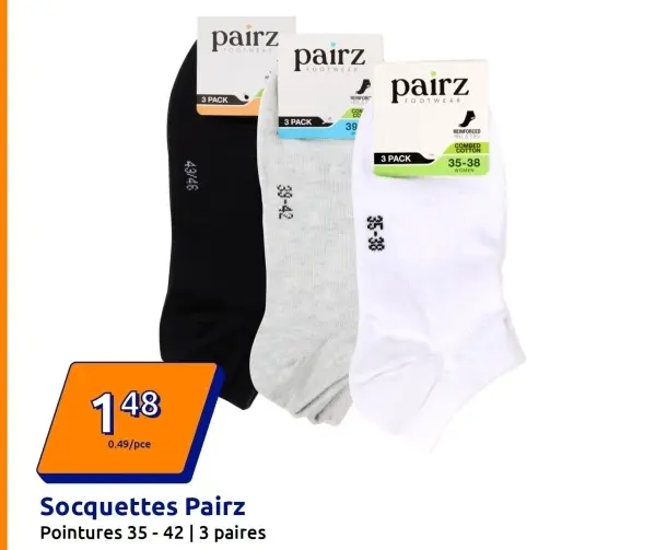 Offre: Socquettes