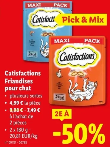 Offre: Friandises pour chat