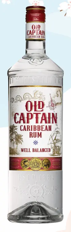 Aanbieding: Old captain caribbean rum 2 flessen voor €30