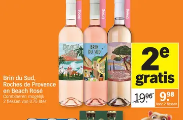 Aanbieding: Brin du Sud, Roches de Provence en Beach Rosé