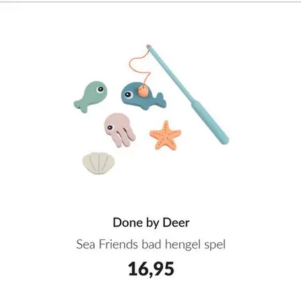 Aanbieding: Sea Friends bad hengel spel