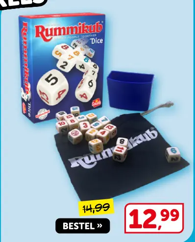 Promotie: Rummikub Dice