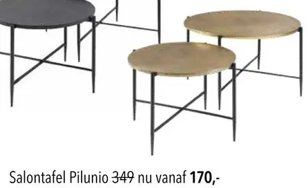 Aanbieding: Salontafel Pilunio