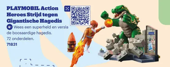 Aanbieding: PLAYMOBIL Action Heroes Strijd tegen Gigantis