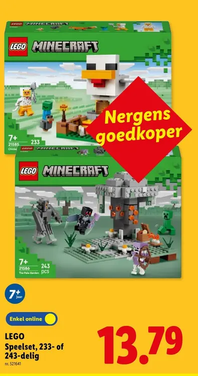 Promotie: LEGO Speelset, 233- of 243-delig