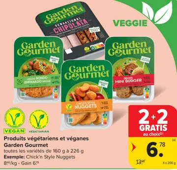 Offre: Garden Gourmet