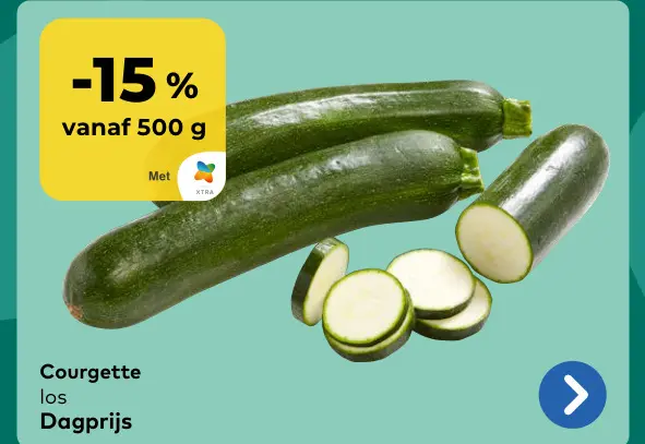 Promotie: Courgette los