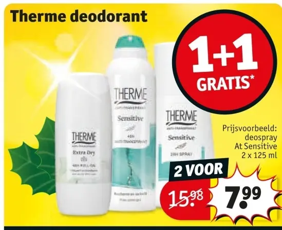 Aanbieding: Therme deodorant