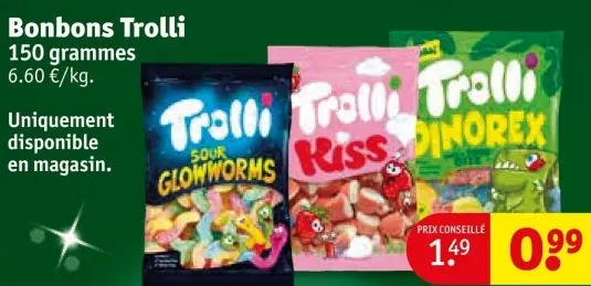 Offre: Bonbons Trolli