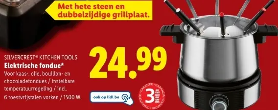 Promotie: Elektrische fondue