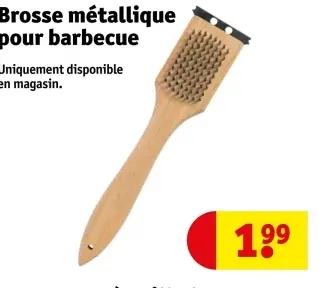 Offre: Brosse métallique pour barbecue