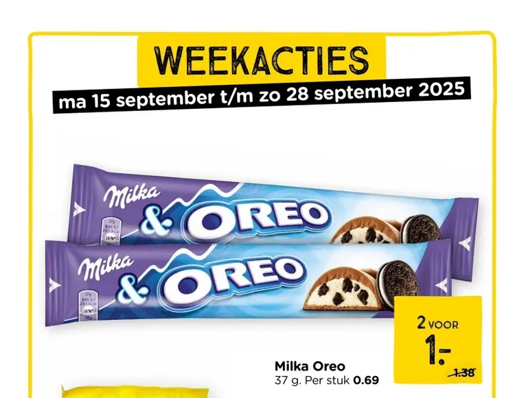 Aanbieding: Milka Oreo