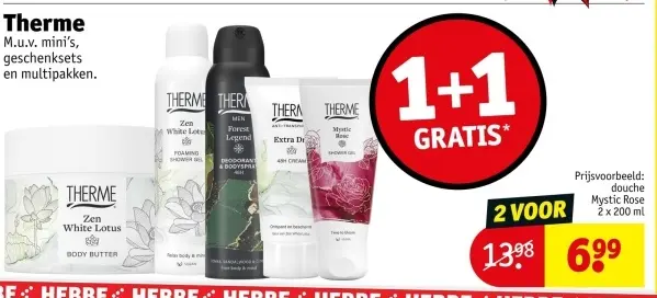 Aanbieding: Therme douche Mystic Rose