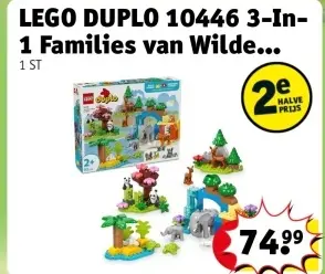 Aanbieding: 3-In-1 Families van Wilde Dieren