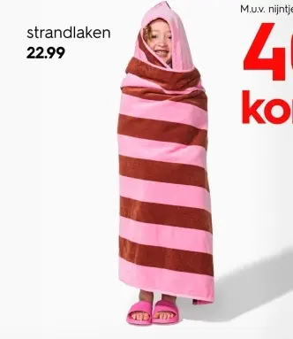 Aanbieding: strandlaken