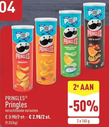 Promotie: Pringles