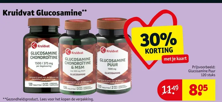Aanbieding: Glucosamine 