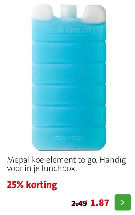 Aanbieding: Koelelement to go