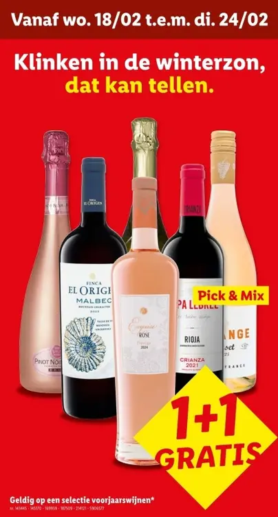 Promotie: Wines
