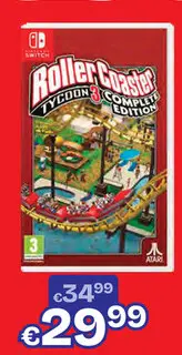 Offre: RollerCoaster TYCOON 3 COMPLETE EDITION