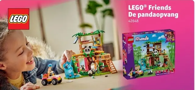 Promotie: LEGO® Friends De pandaopvang