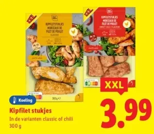Aanbieding: Kipfilet stukjes