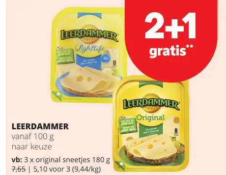 Promotie: Leerdammer