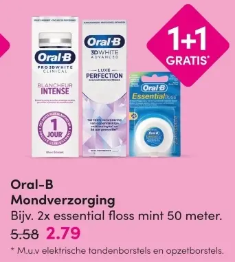 Aanbieding: Oral-B Mondverzorging