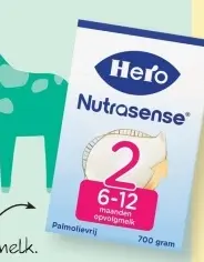 Aanbieding: Hero Nutrasense Classic Opvolgmelk 2 (6-12m) met melkvet 700 GR