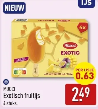 Aanbieding: Exotisch fruitijs