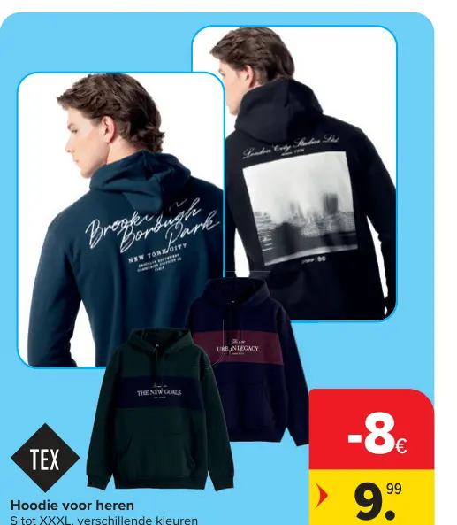 Promotie: Hoodie voor heren