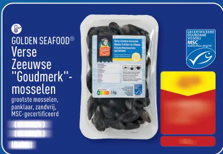 Promotie: Verse Zeeuwse "Goudmerk"- mosselen