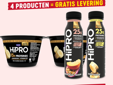 Aanbieding: HIPRO PROTEINES + MAGNESIUM + VITAMINE B9