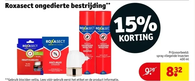 Aanbieding: Roxasect ongedierte bestrijding