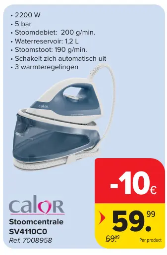 Aanbieding: Stoomcentrale SV4110C0