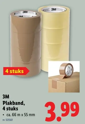 Promotie: 3M Plakband