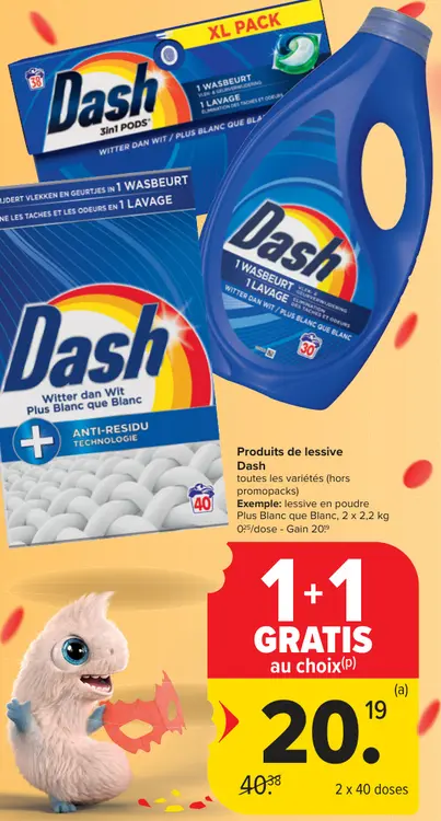 Offre: Produits de lessive