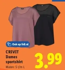 Aanbieding: Dames sportshirt