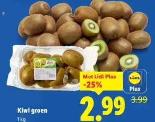 Aanbieding: Kiwi groen