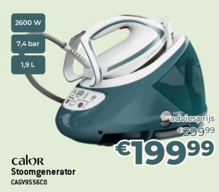 Promotie: Stoomgenerator
