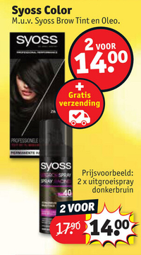 Aanbieding: Syoss Color