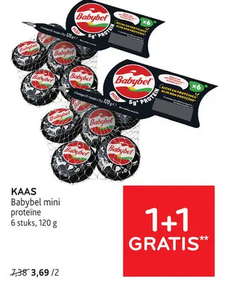 Promotie: Babybel mini proteïne